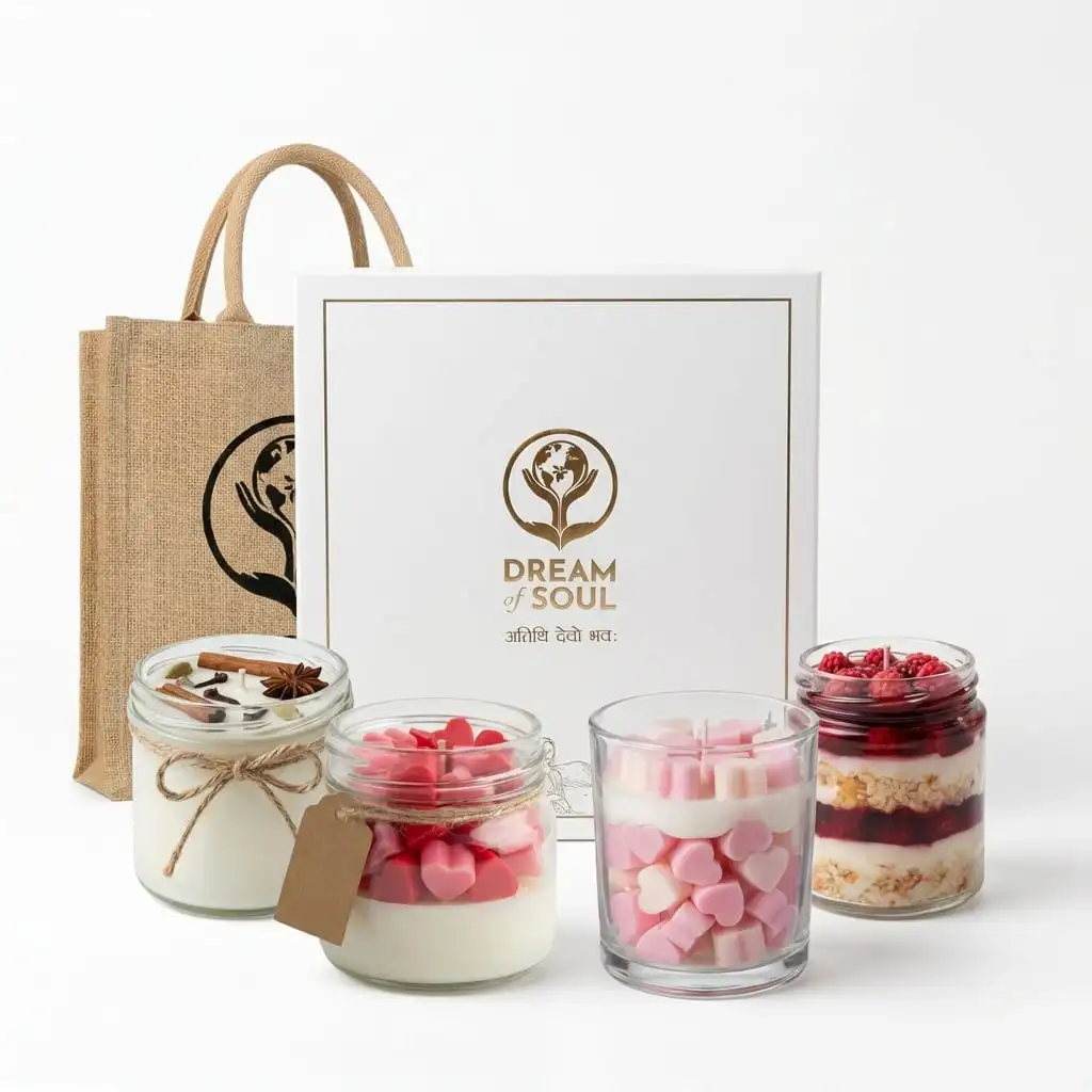 Artisanal Handmade Candle Gift Set